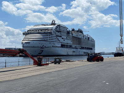 Chantier naval de Saint nazaire - Loire Atlantique